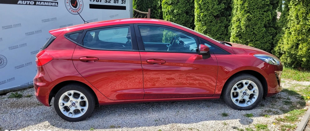 Ford Fiesta cena 41999 przebieg: 45329, rok produkcji 2018 z Szprotawa małe 92